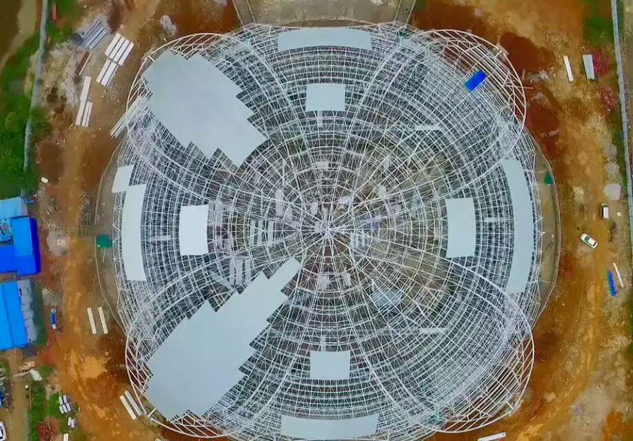 西青体育馆网架